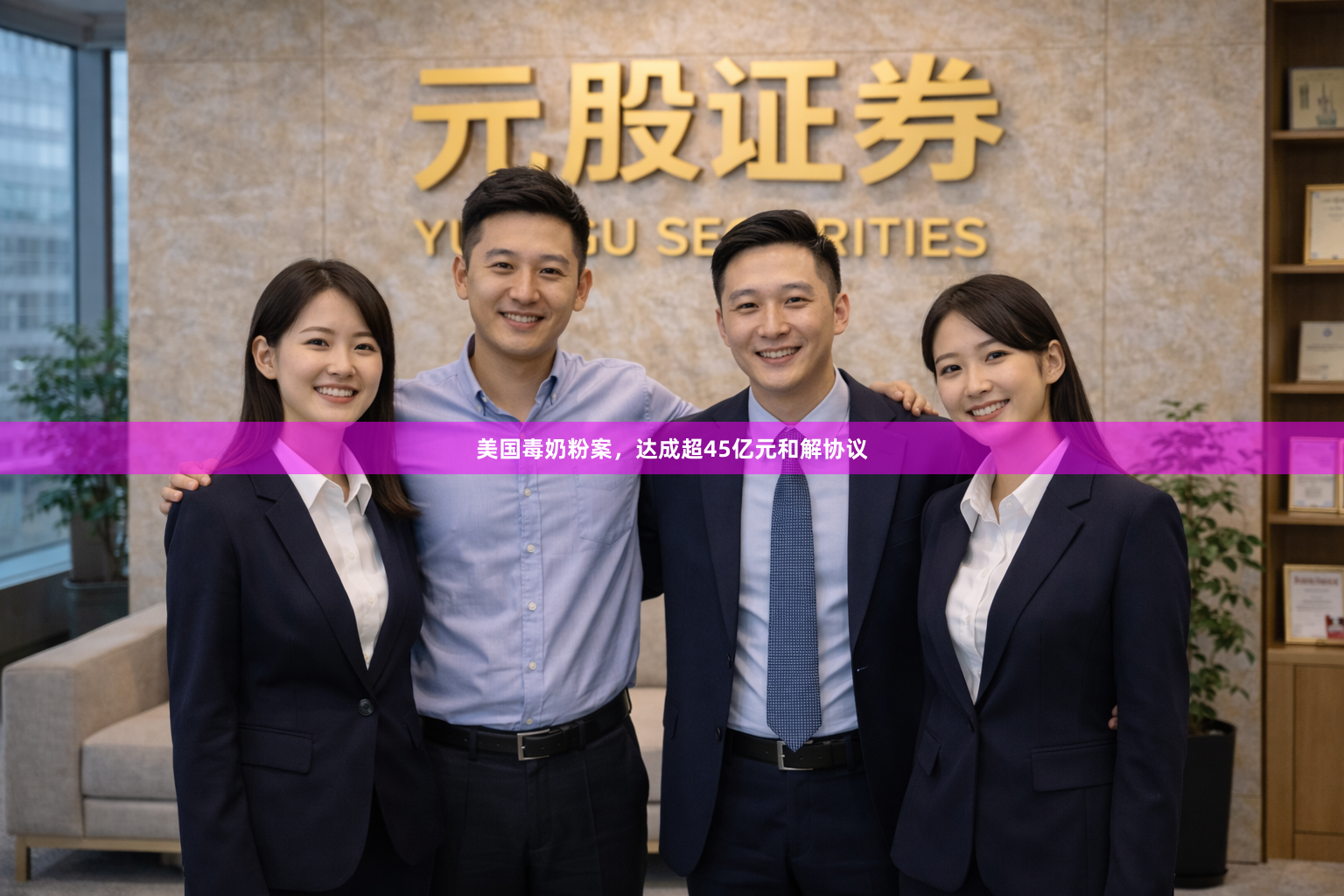 美国毒奶粉案，达成超45亿元和解协议