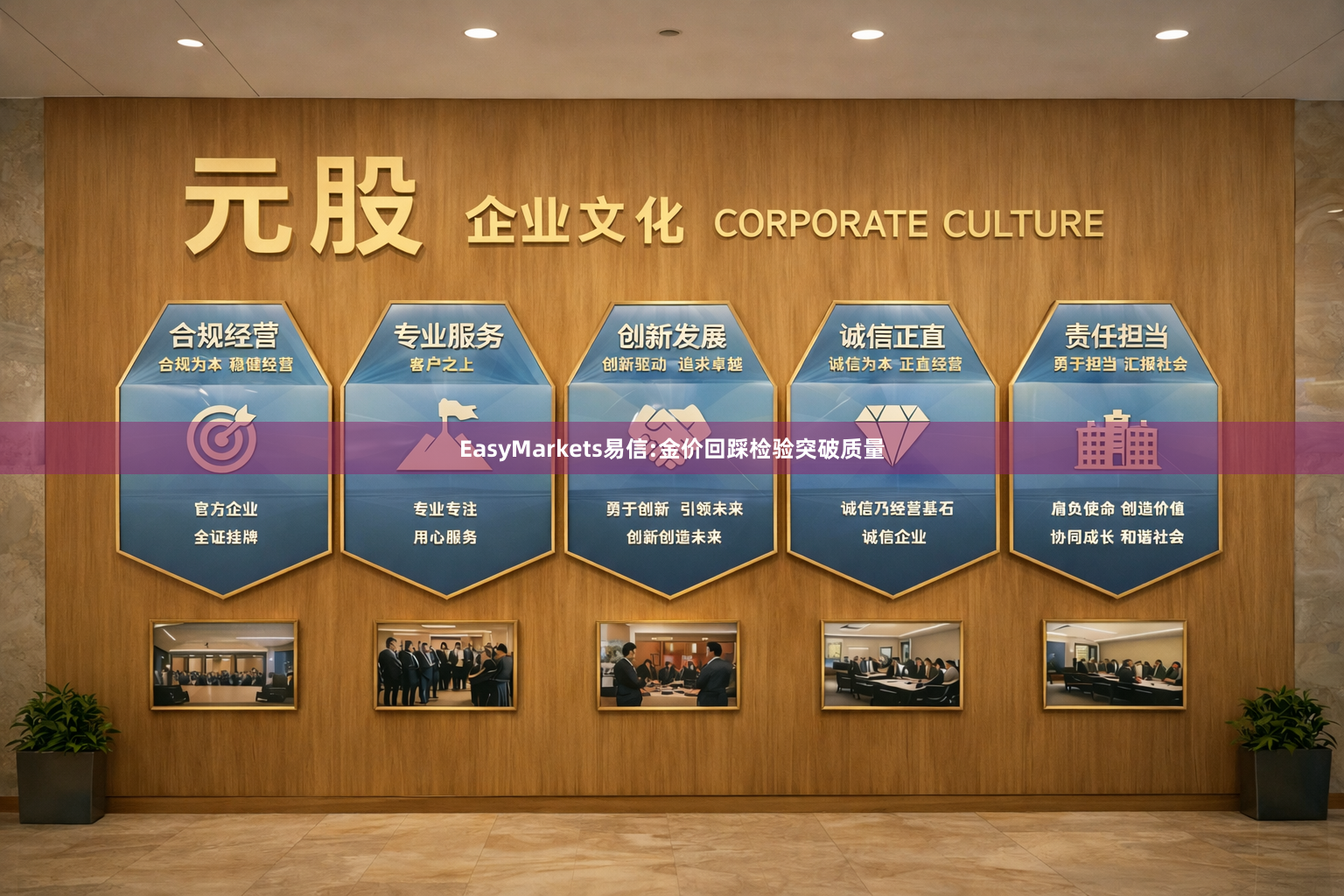 EasyMarkets易信:金价回踩检验突破质量