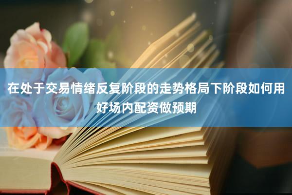在处于交易情绪反复阶段的走势格局下阶段如何用好场内配资做预期